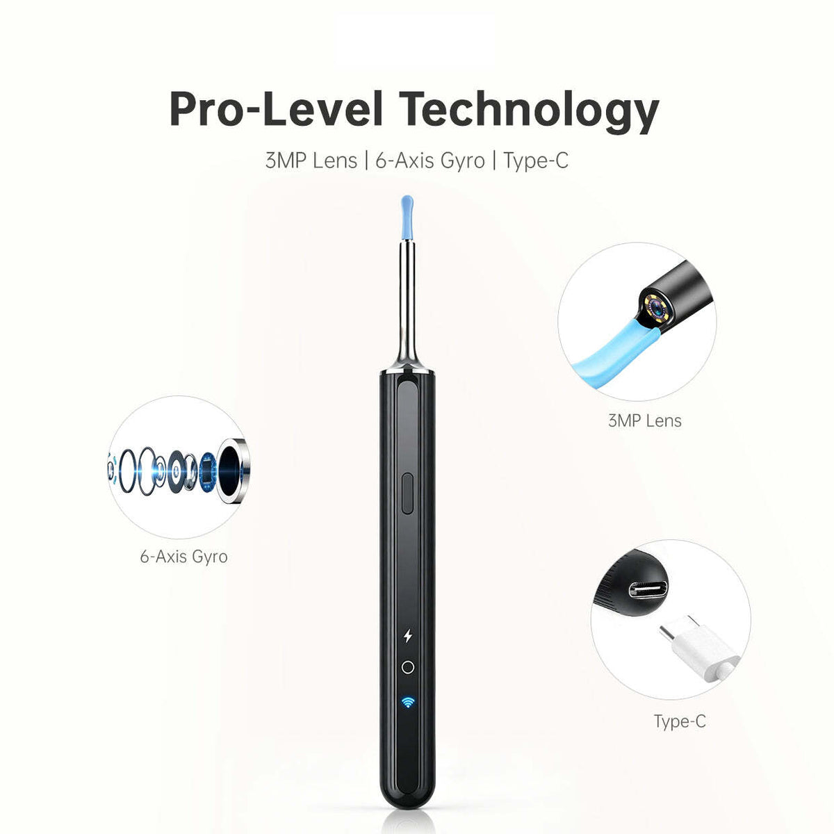 Smart Visual Beauty Pick - High Definition Home Personal Care Tool