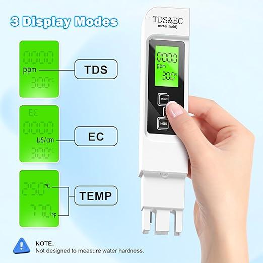 PureMeter 4 in 1 Tds Meter Digital Water Tester