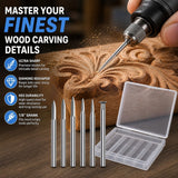 Detail Wood Carving Burr Set