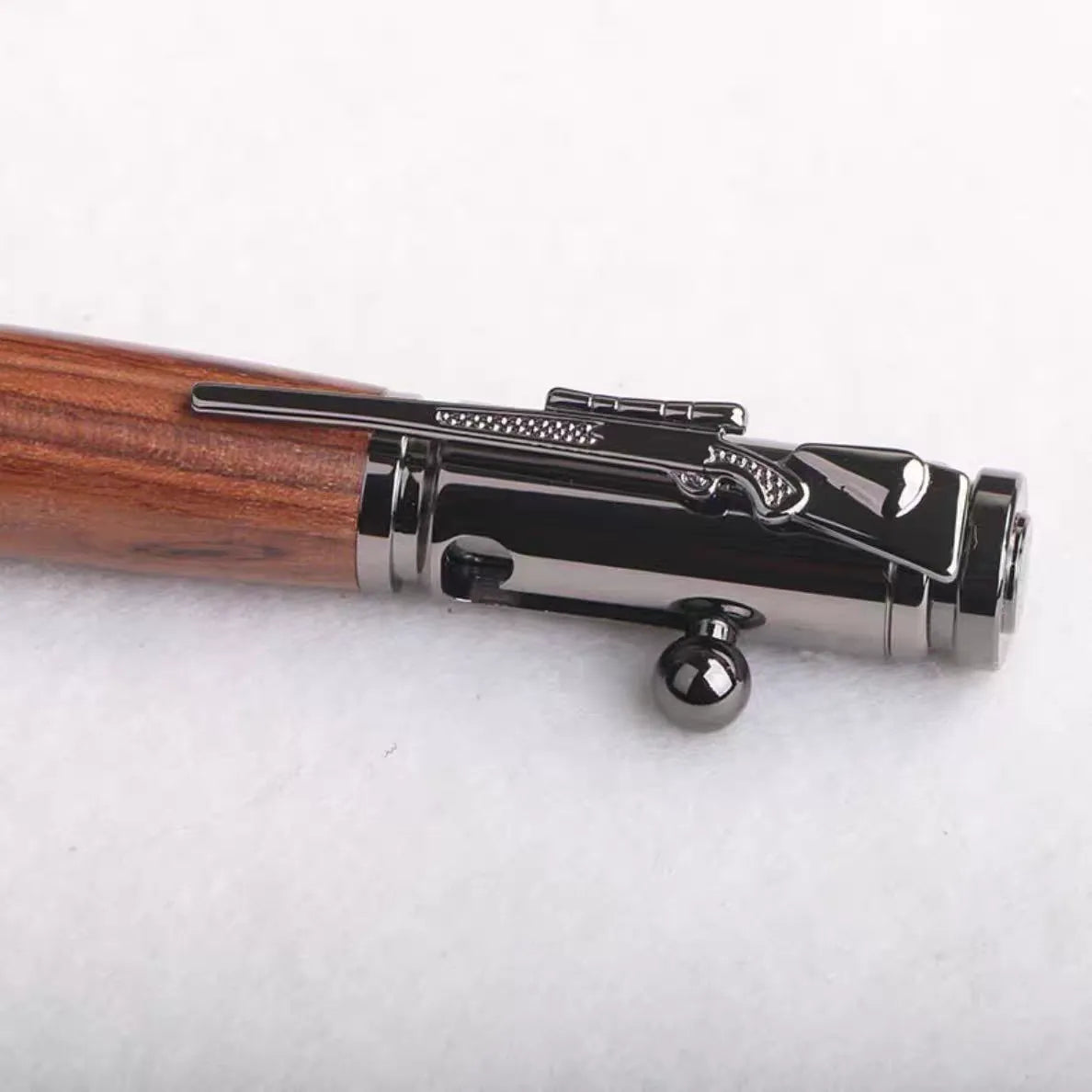 🖊100% Handmade Bolt Action Wooden Bullet PenTM | Crafted From Real Wood & Bullet Casing