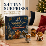 🔥LAST DAY 53% OFF-🐮 24 Days of Highland Cow Advent Calendar
