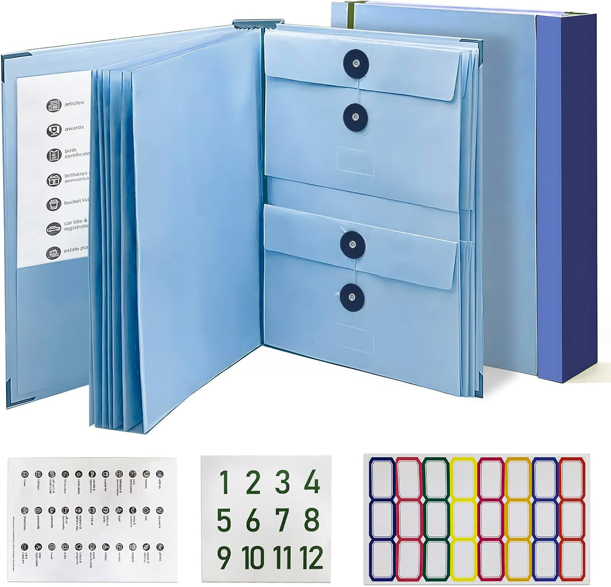 Accordion Organizer Folio
