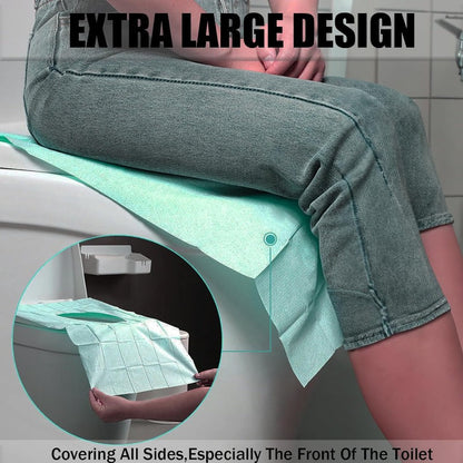 Non-Slip Disposable Toilet Covers
