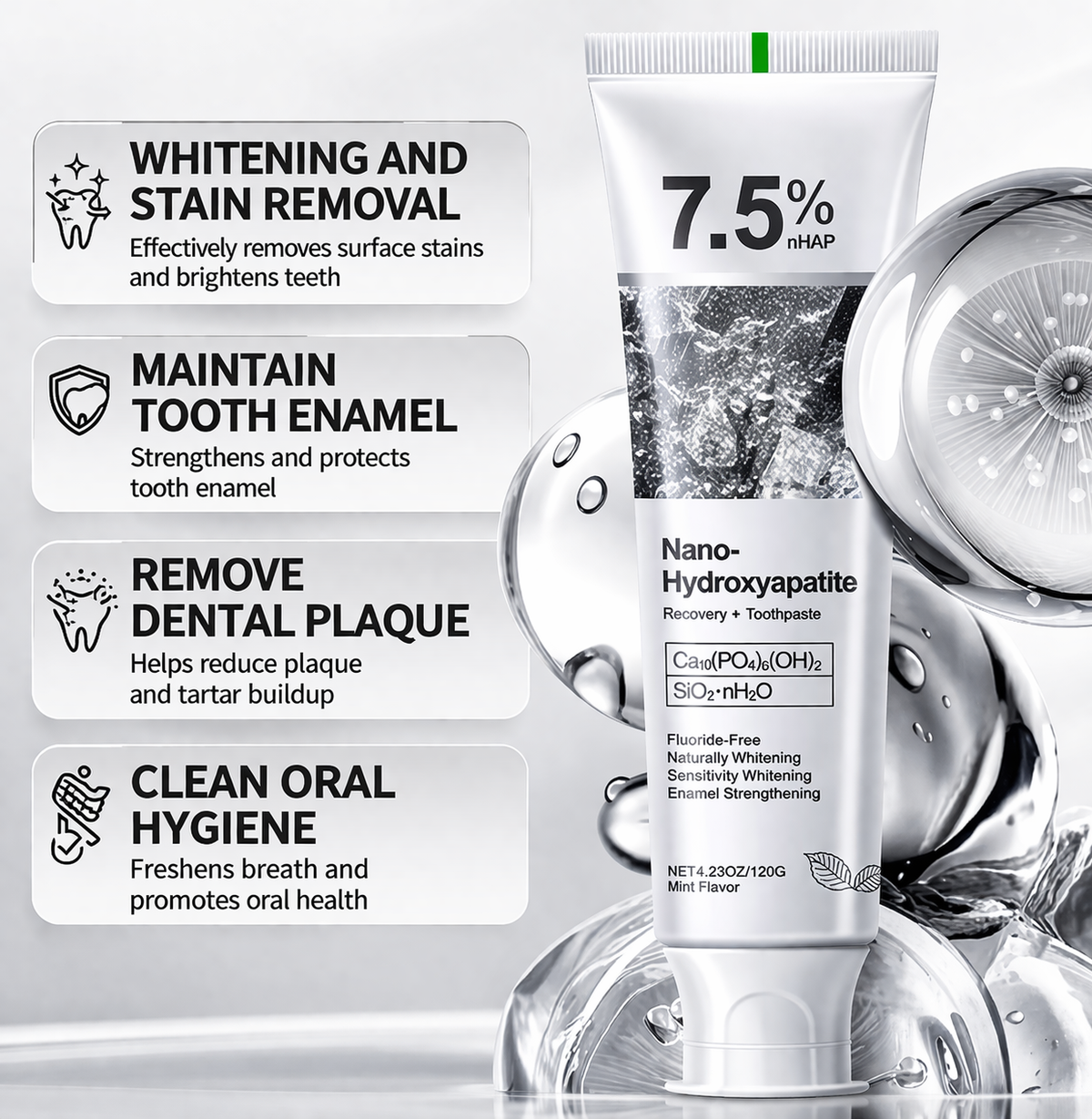 🔥Hydroxyapatite Toothpaste