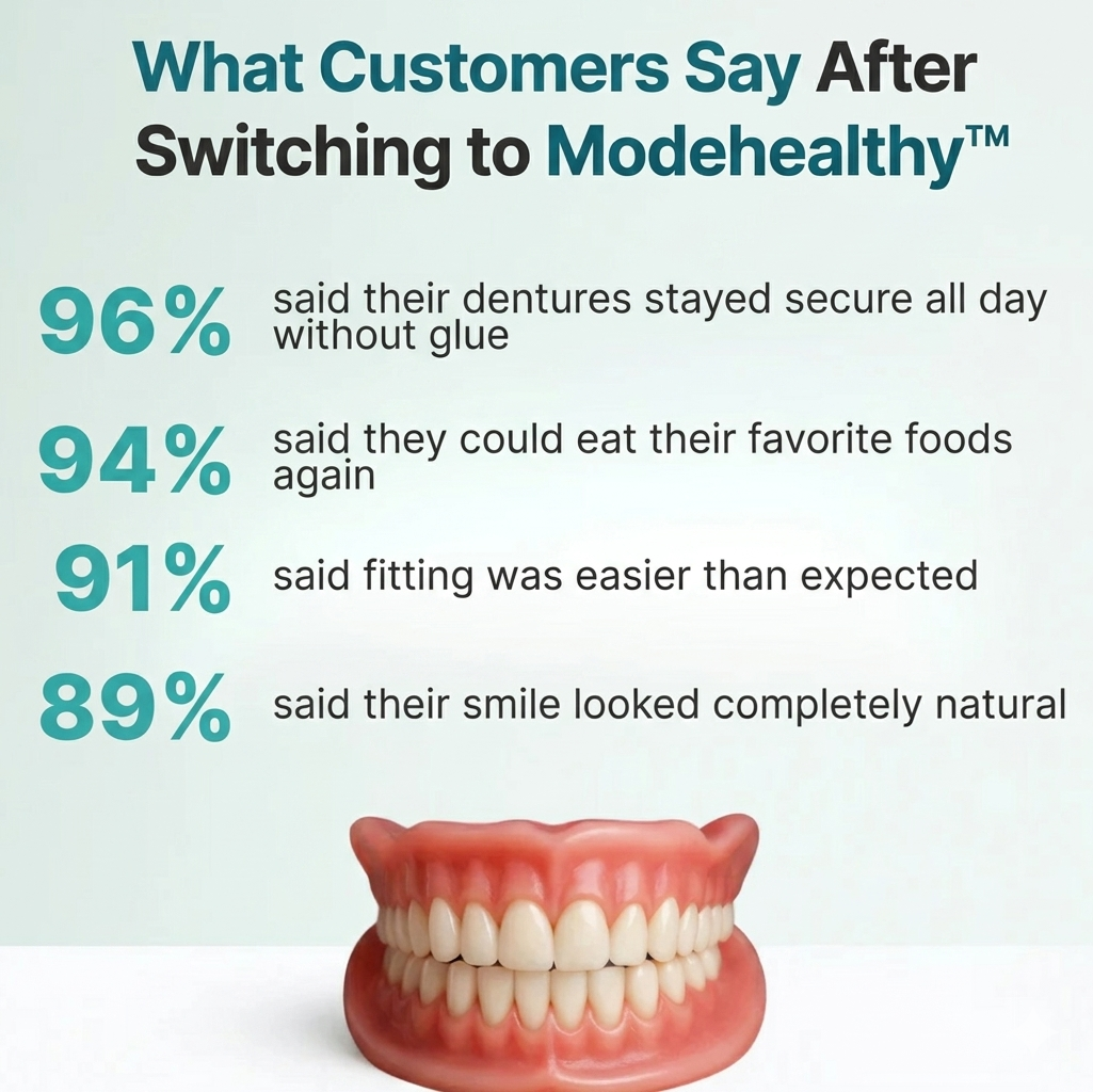 🌎Ends Today: 70% OFF! ⏰Modehealthy™ ADA-Certified Strong Suction Denture