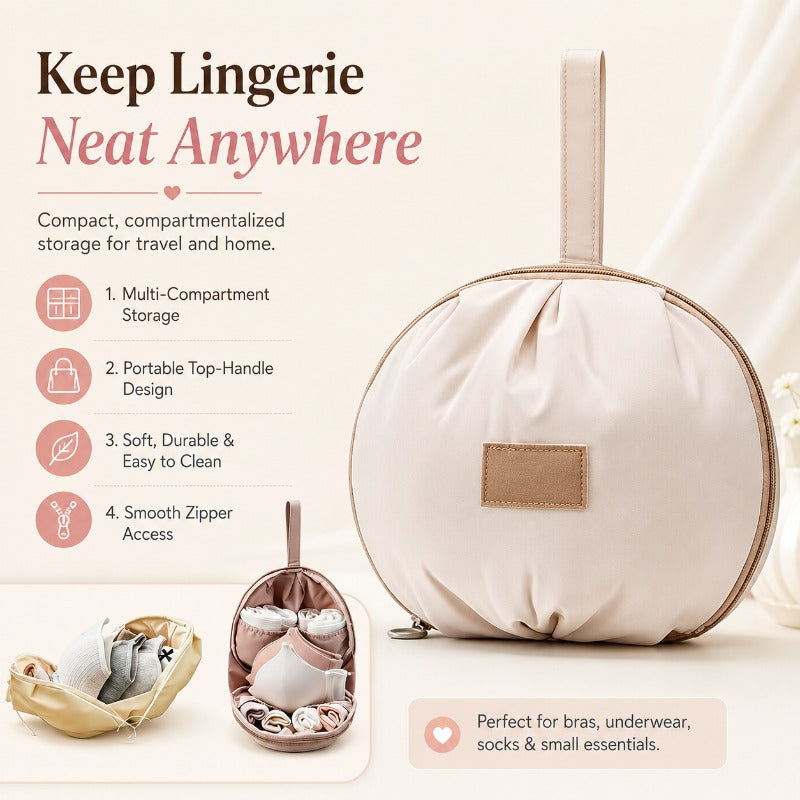 Multi-Compartment Lingerie Organizer