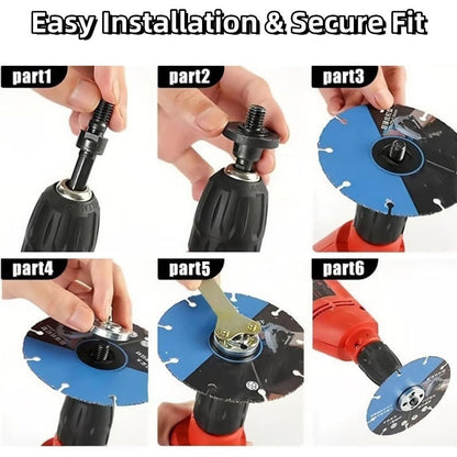 Drill To Grinder Adapter Kit