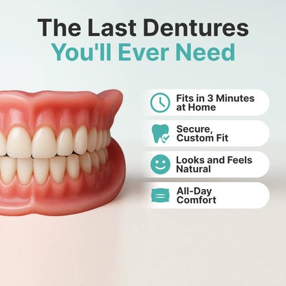 🌎Ends Today: 70% OFF! ⏰Modehealthy™ ADA-Certified Strong Suction Denture