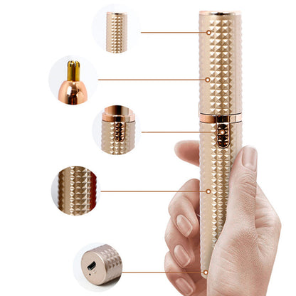 ✂️ 2026 Sale —🔥 Portable Electric Eyebrow Trimmer – Interchangeable Heads 🪒