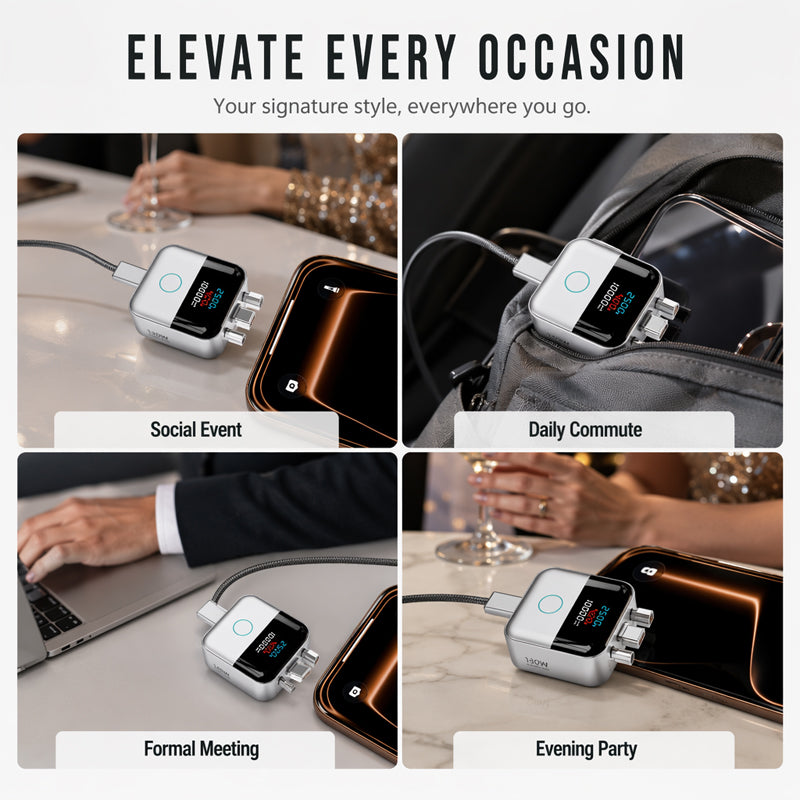 🔋50% OFF NOW! 140W Multi‑Port USB‑C Smart